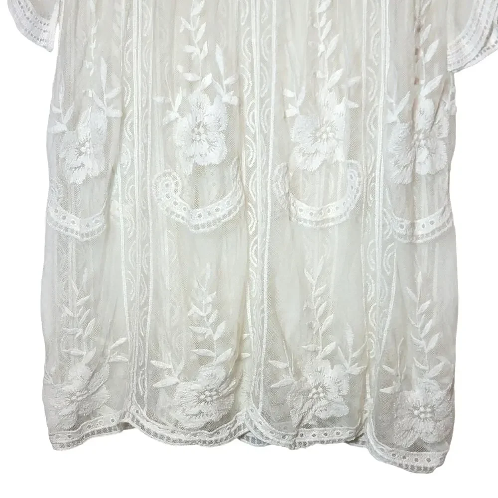 No Brand white lace